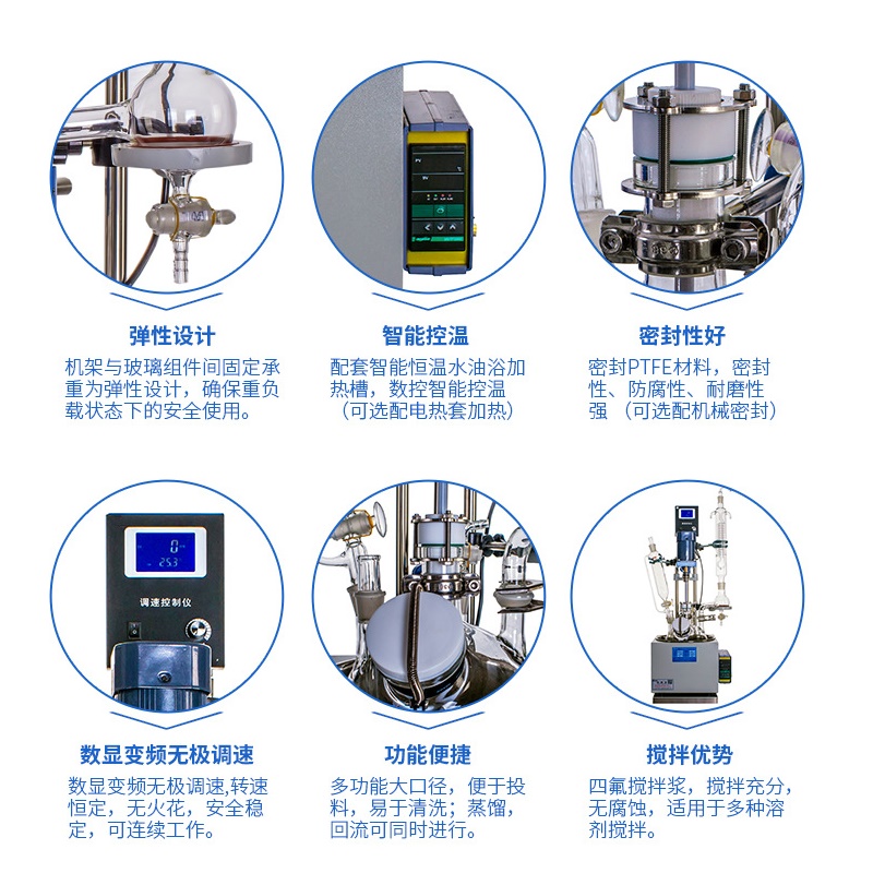 DF-1L單層玻璃反應釜 